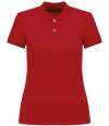 NS208 Native Spirit Ladies Piqué Polo Shirt poppy red colour image